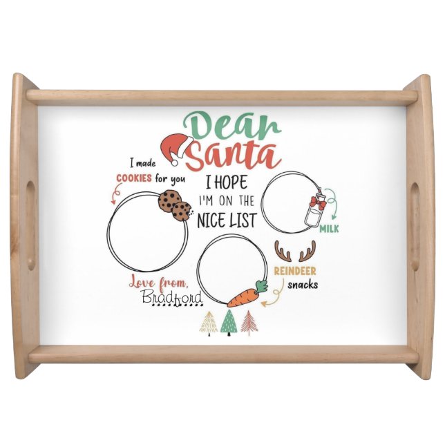 Christmas Serving Tray (Front)
