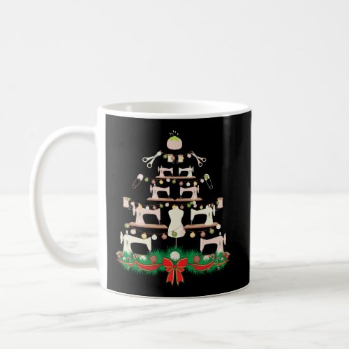 Christmas Sewing Lover Sew Quilting Quilter Xmas T Coffee Mug
