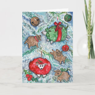 Jungle Bells Christmas Card  Funny Christmas Cards – Nine Two Design