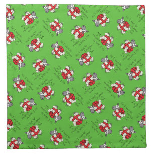 Christmas Sheep Kids Cartoon Cloth Napkin