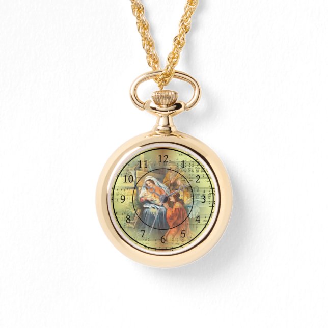 Christmas Sheet Music ~ The Holy Family ~ Angel    Watch (Front)