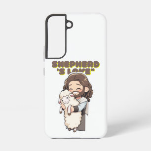Christmas Shepherd's Love with Lamb for Holiday Jo Samsung Galaxy S22 Case