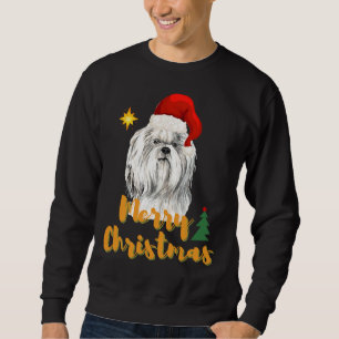 Christmas Shih Tzu      Sweatshirt