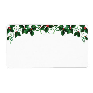 Christmas Shipping Labels