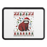 Christmas Shirt for Sloth Lover Gift Santa Buffalo Hitch Cover
