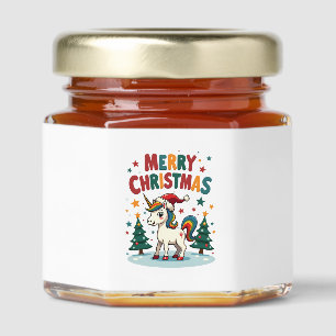 Christmas Shirt Unicorn Girls Christmas Outfit Chr Honey Jar Favors