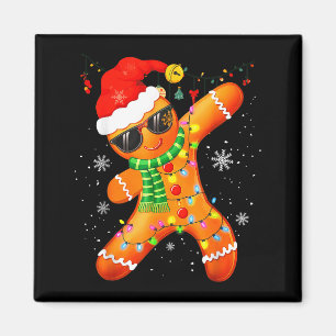 Christmas Shirts Kids Boys Toddler Gingerbread Xma Magnet