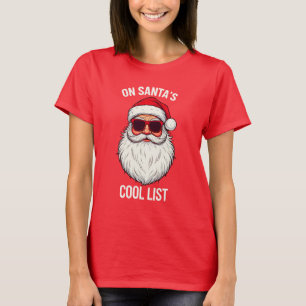 christmas shirts women and santa claus tracker