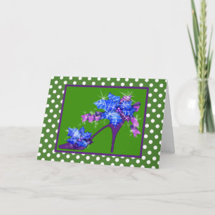 Christmas Shoes Greeting Card