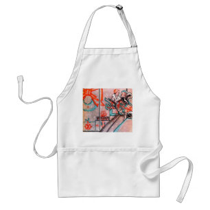 Christmas Shopping Adult Apron