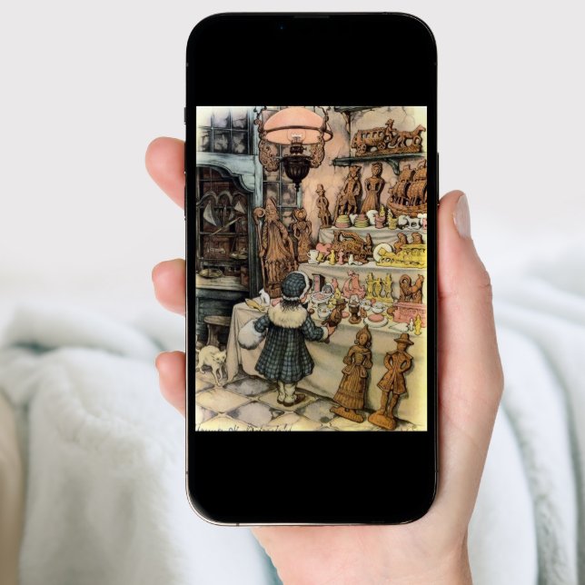 Christmas shopping holiday card (Front Digital)