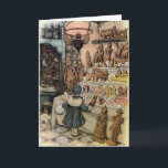 Christmas shopping holiday card<br><div class="desc">Christmas shopping</div>