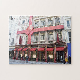 Christmas Shopping, New Bond Street, London, UK Jigsaw Puzzle