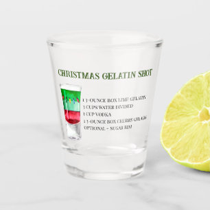 Christmas Shot Drink Recipe Holiday Party Shot Glass