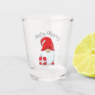 Christmas Shot Glass Christmas Gnome