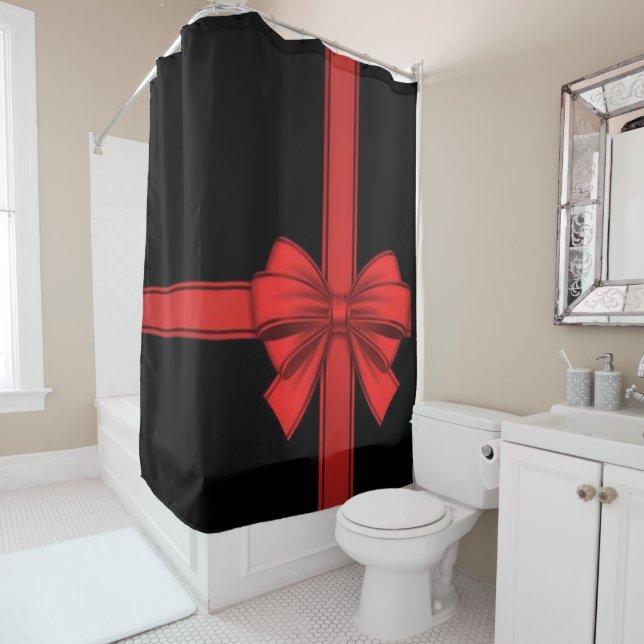 Christmas Shower Curtain (In Situ)