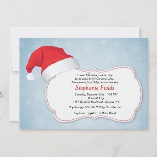 Christmas Shower Invitation