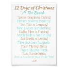 Christmas sign 12 Days of Christmas at the Beach