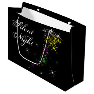 Christmas Silent Night Large Gift Bag