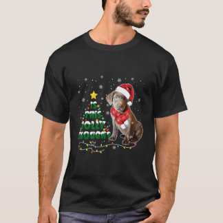 Christmas Silver Labrador Retriever Dog Lover Gift T-Shirt