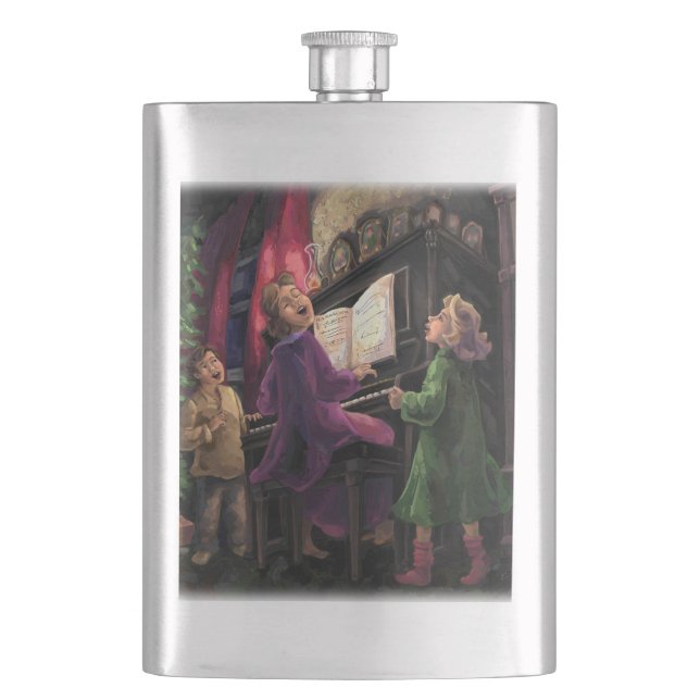 Christmas Sing Along Flask (Front)