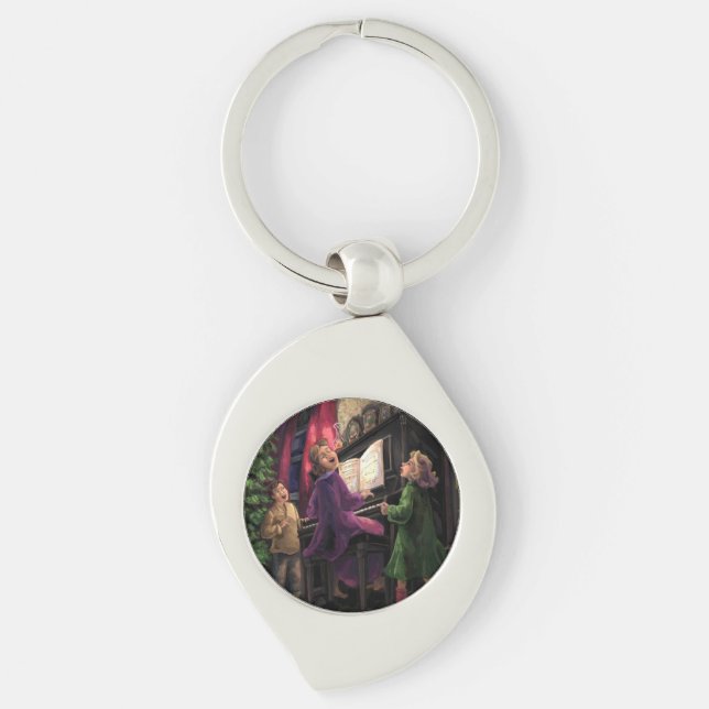 Christmas Sing Along Keychain (Front)