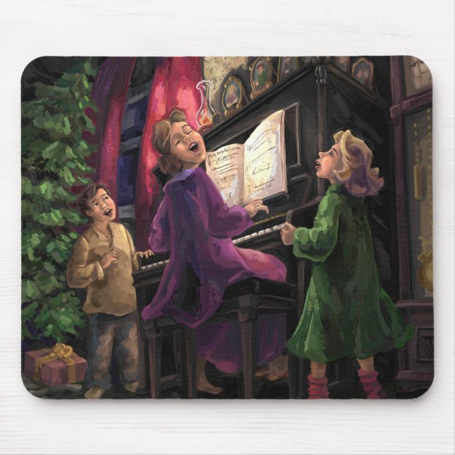 Christmas Sing Along Mouse Pad (Front)