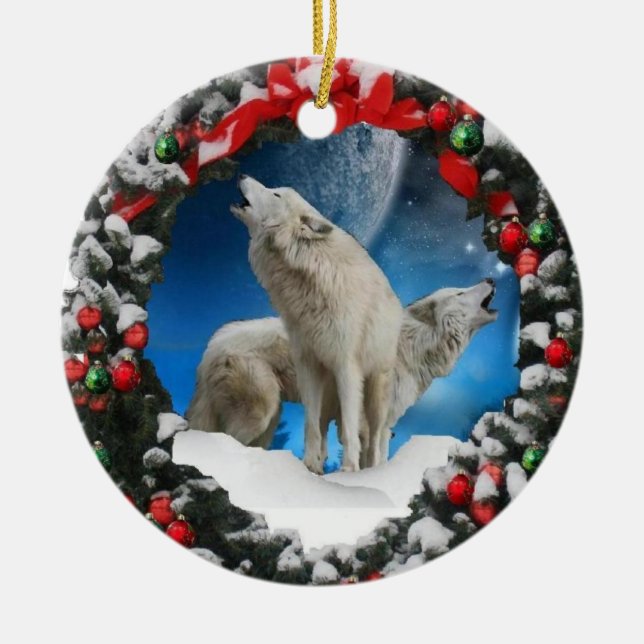 Christmas Singers Tree Ornament (Front)