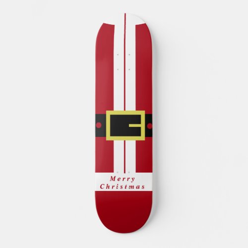 Christmas Skateboard Santa Gift