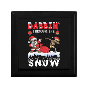 Christmas Skeleton Dab Gift Box
