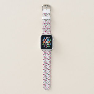 Christmas Sketch Pattern Apple Watch Band