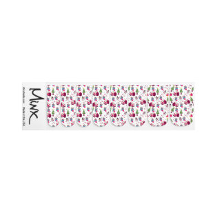 Christmas Sketch Pattern Minx Nail Art