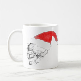 Christmas Skull Coffee Mug