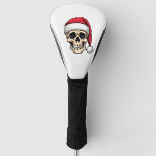 Christmas Skull Funny Santa XMES Men Women T-Shirt Golf Head Cover
