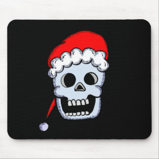 Christmas Skull Mouse Pad