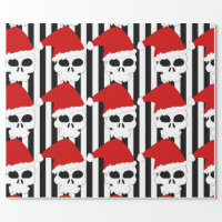 Skull Snowflake Skeleton Christmas Wrapping Paper Premium Gift Wrap Party  Decoration (20 inch x 30 inch sheet) (20 inch x 30 inch sheet)