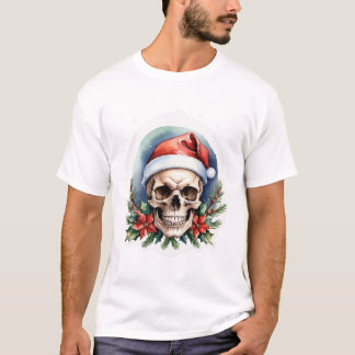 Christmas skull T-Shirt