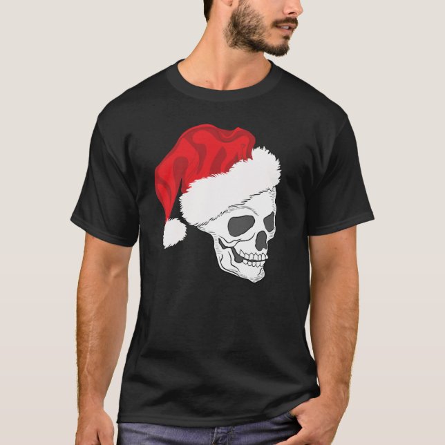 Christmas Skull T-Shirt (Front)
