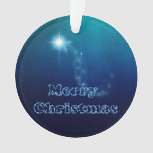 Christmas Sky Star of Bethlehem Ornament