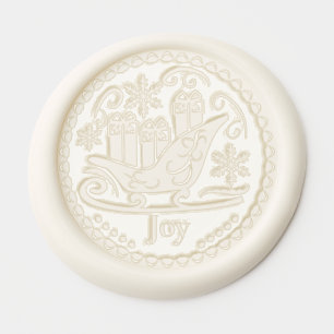 Christmas Sleigh Gifts Wax Seal Sticker
