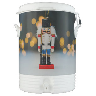 Christmas SlipperyJoe nutcracker figurine ornament Beverage Cooler