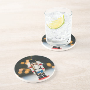 Christmas SlipperyJoe nutcracker figurine ornament Coaster