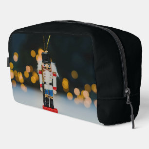 Christmas SlipperyJoe nutcracker figurine ornament Dopp Kit