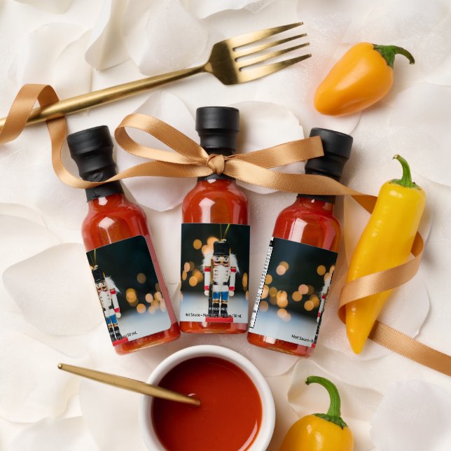 Christmas SlipperyJoe nutcracker figurine ornament Hot Sauces (Wedding)