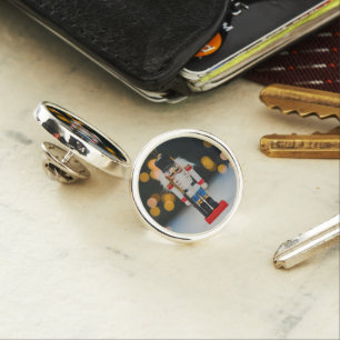 Christmas SlipperyJoe nutcracker figurine ornament Lapel Pin