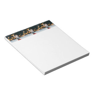 Christmas SlipperyJoe nutcracker figurine ornament Notepad