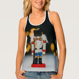 Christmas SlipperyJoe nutcracker figurine ornament Tank Top