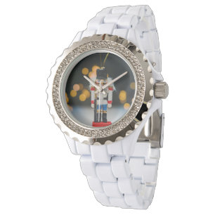 Christmas SlipperyJoe nutcracker figurine ornament Watch