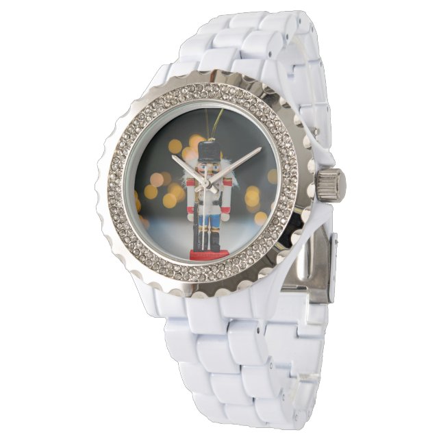 Christmas SlipperyJoe nutcracker figurine ornament Watch (Angled)