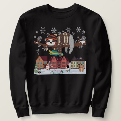Christmas Sloth Sweatshirt